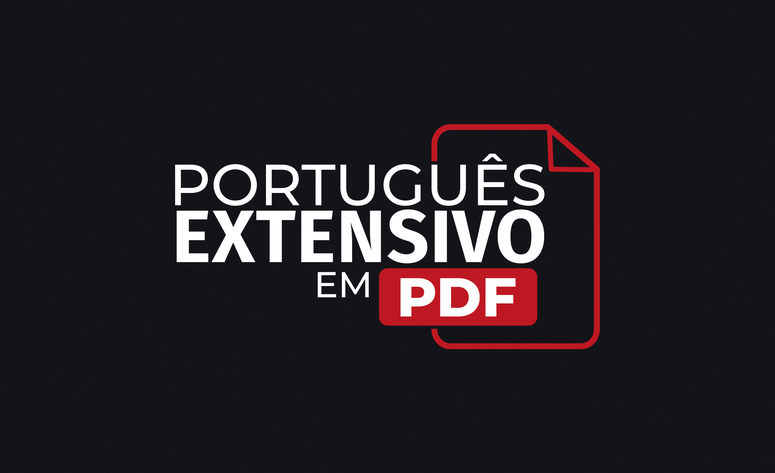 Logo Português Extensivo em PDF