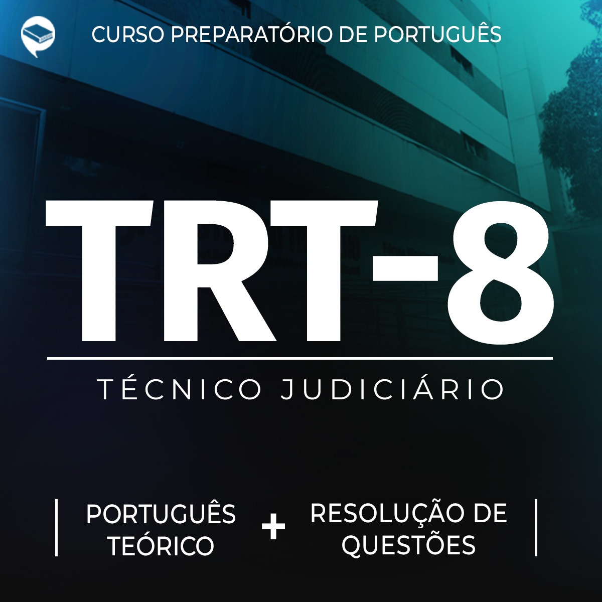 TRT8 - Combo: Português Teórico + Resolução de Questões