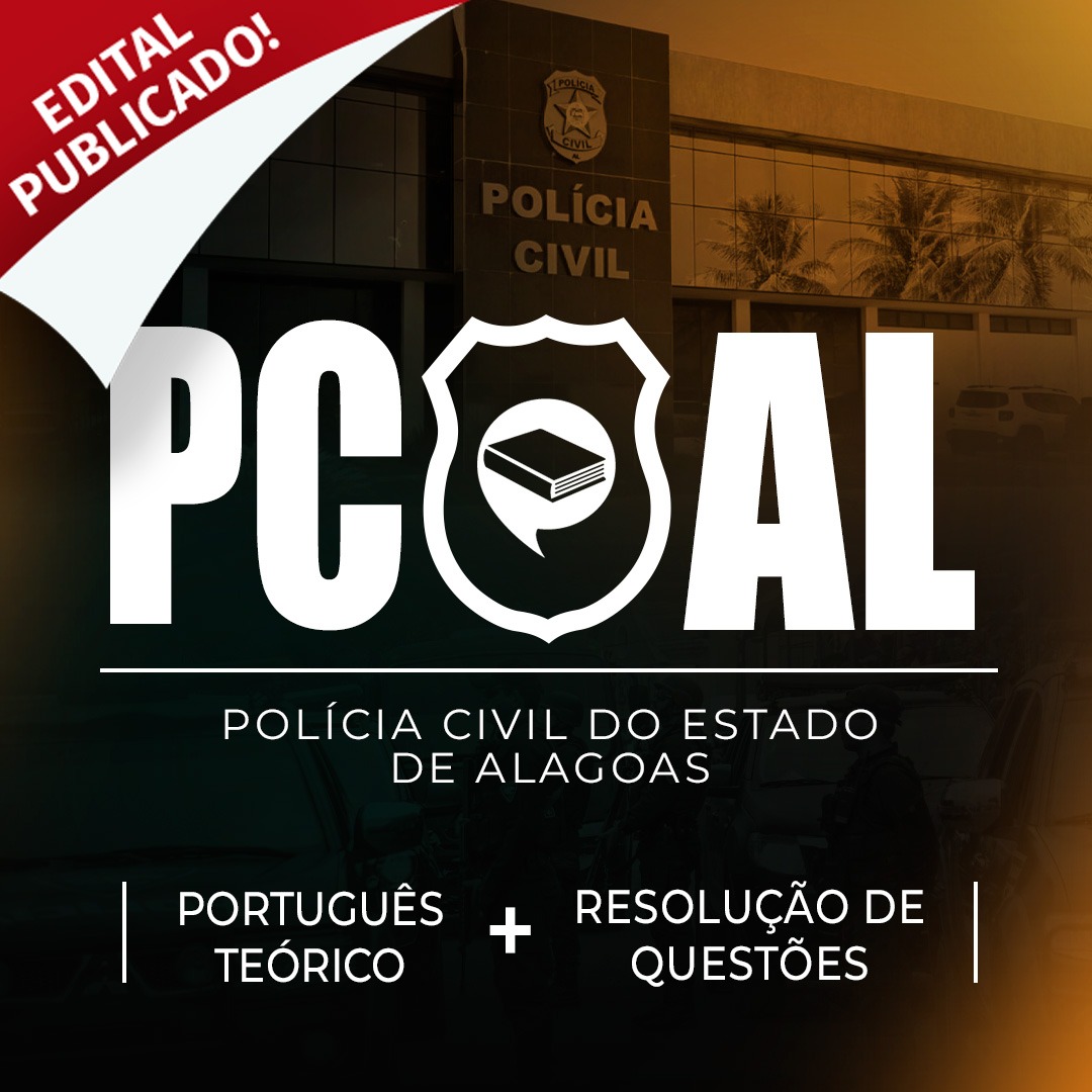 PC-AL - Português Cebraspe: Teórico + Resolução de Questões
