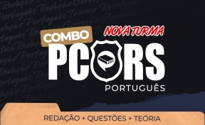 Logo Combo Português/Redação PC-RS - 2025 Escrivão e Inspetor