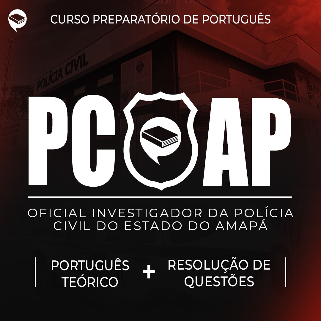PC-AP - Português Cesgranrio: Teórico + Resolução de Questões