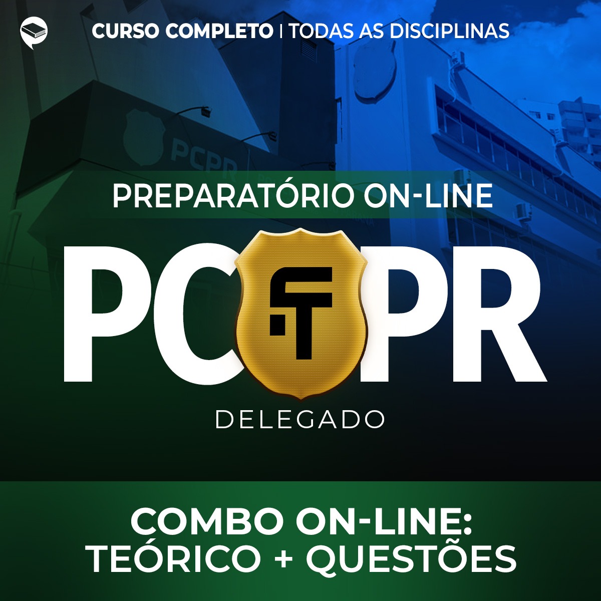 PC-PR - Delegado - Teórico + Resolução de Questões