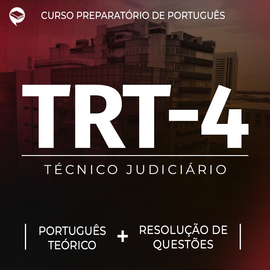 TRT-RS - Combo: Português Teórico + Resolução de Questões