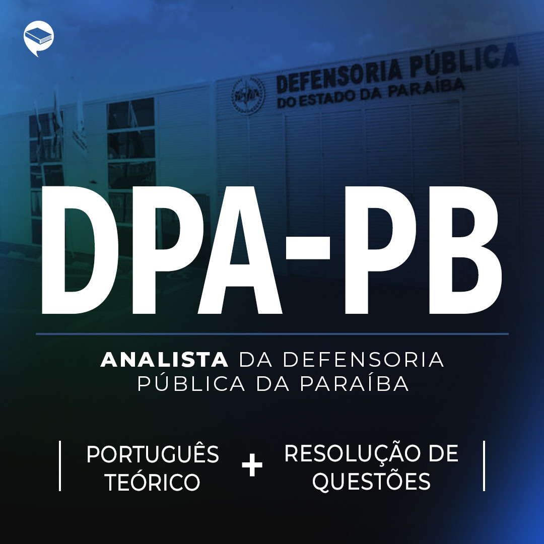 DPE-PB - Português FCC: Teoria + Resolução de Questões