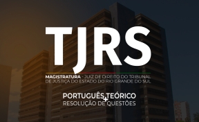 Logo TJ-RS - Magistratura - Combo: Português Teórico + Resolução de Questões On-line