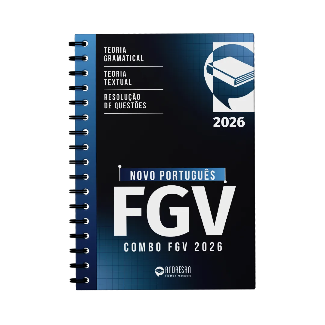 Capa do Livrão impresso Combo FGV 2026