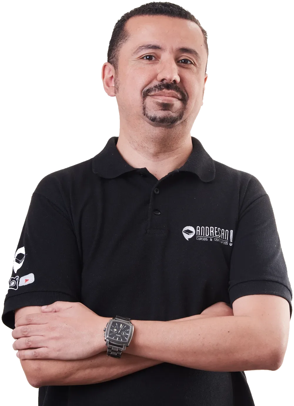 Professor Andresan Machado, professor de Português para provas da FGV